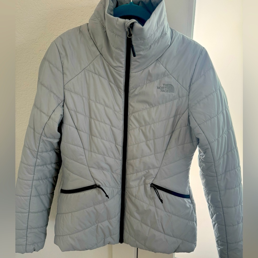 North Face light grey jacket